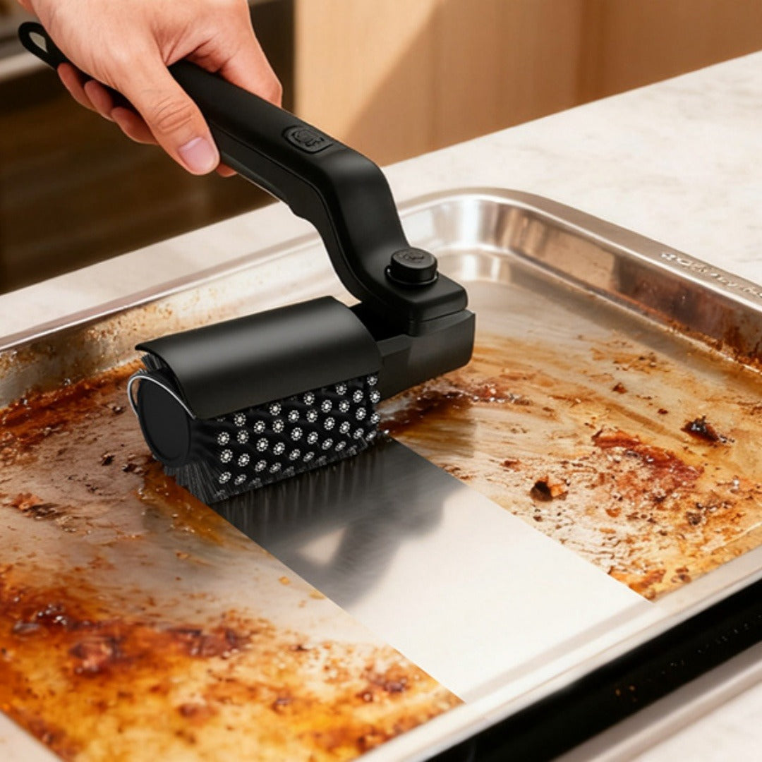Electric Barbecue Grill Cleaner
