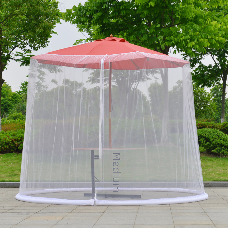 Patio Umbrella Mosquito Net - No Installation Needed