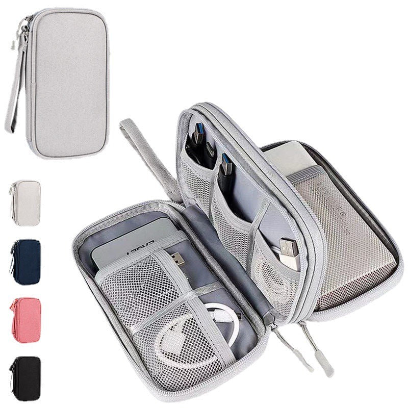Water-Resistant Tech Organizer Bag