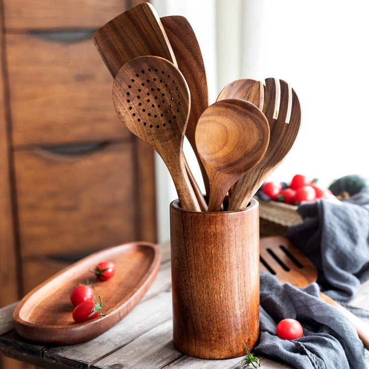10-Piece Wooden Turner Set