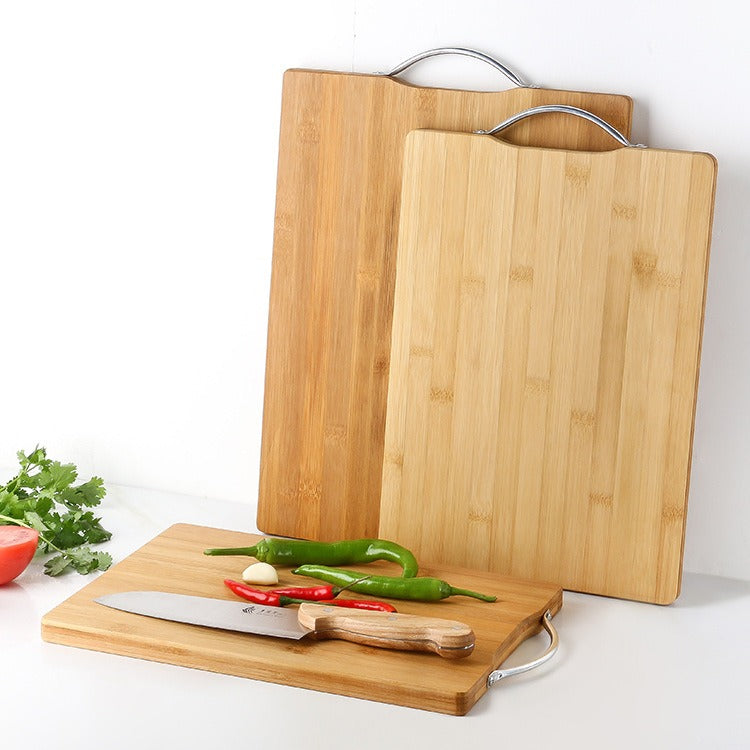 Dual-Face Bamboo Chopping Block