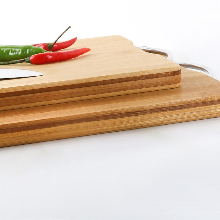 Dual-Face Bamboo Chopping Block
