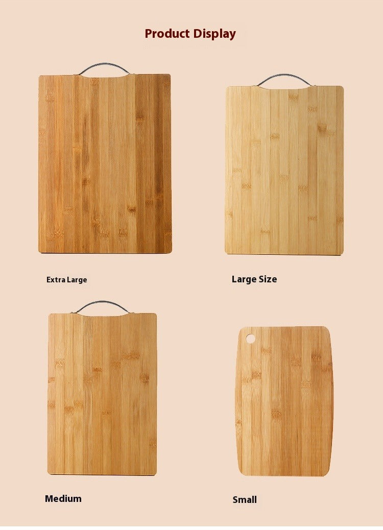 Dual-Face Bamboo Chopping Block