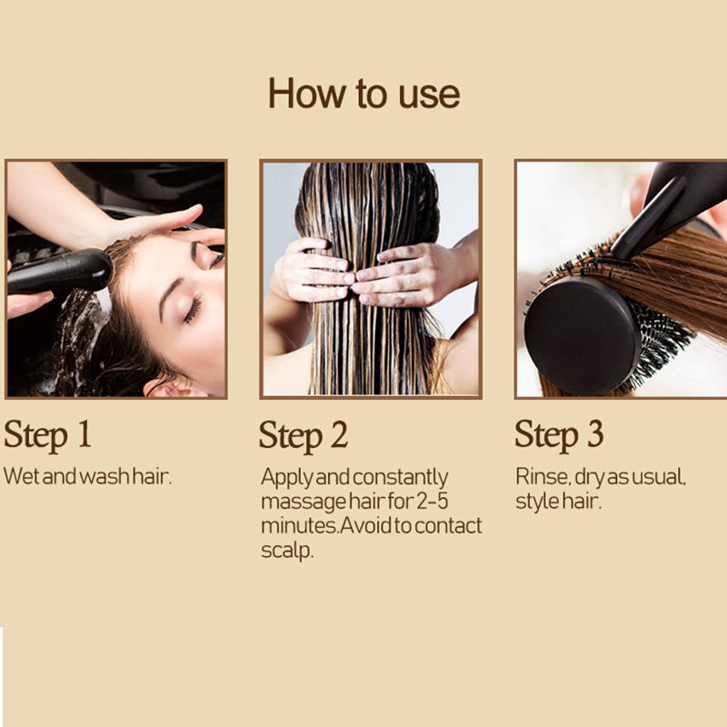 Frizz-Free Shine Hair Treatment Mask
