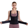 Women's Neoprene Waist Trainer Vest with Adjustable Sweat Belts