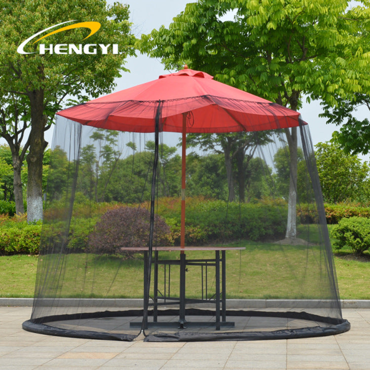Patio Umbrella Mosquito Net - No Installation Needed