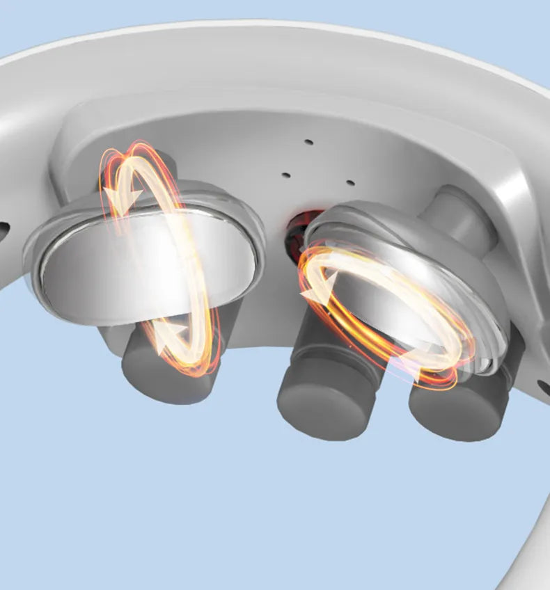 Smart 3-Node Neck & Shoulder Massager with Intelligent Voice Control