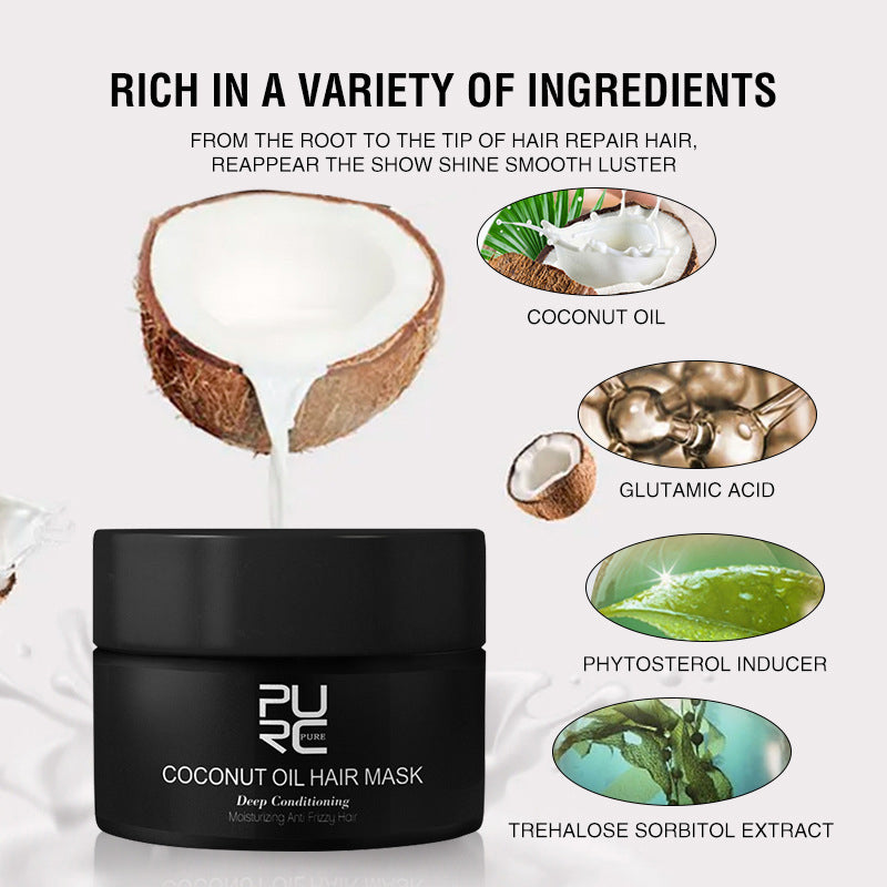 Frizz-Free Shine Hair Treatment Mask