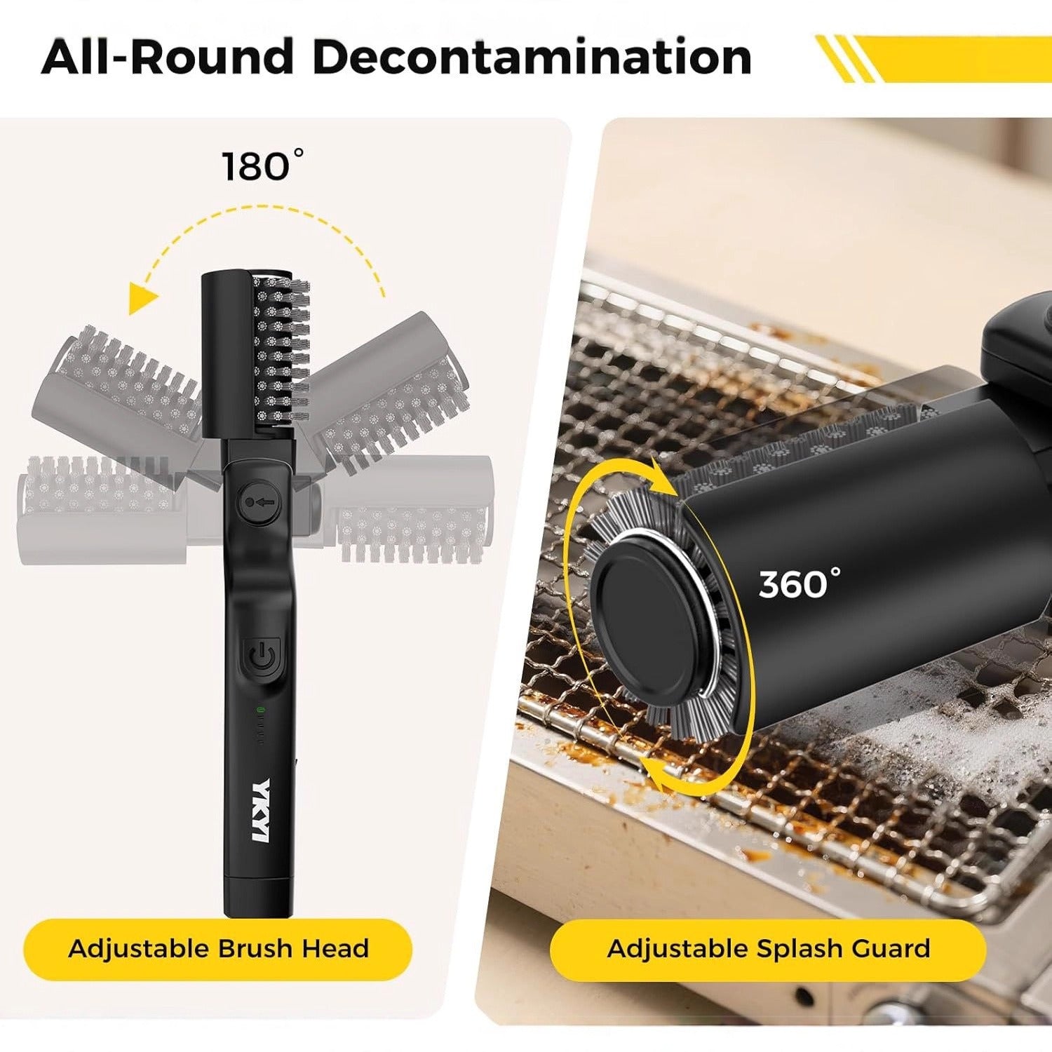Electric Barbecue Grill Cleaner