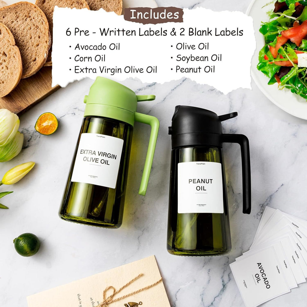 Compact Glass Oil Dispenser