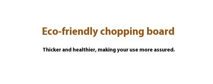 Dual-Face Bamboo Chopping Block