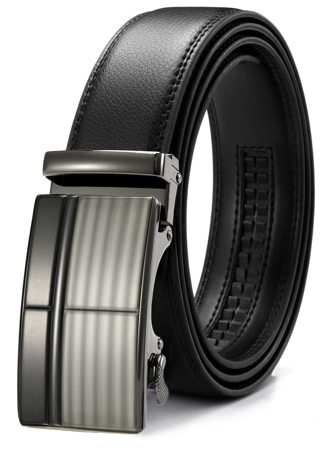 CHAOREN Fine Leather Click Belt - Precision Fit for Dress Pants