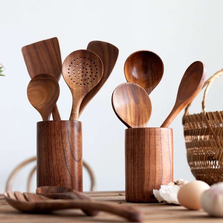 10-Piece Wooden Turner Set