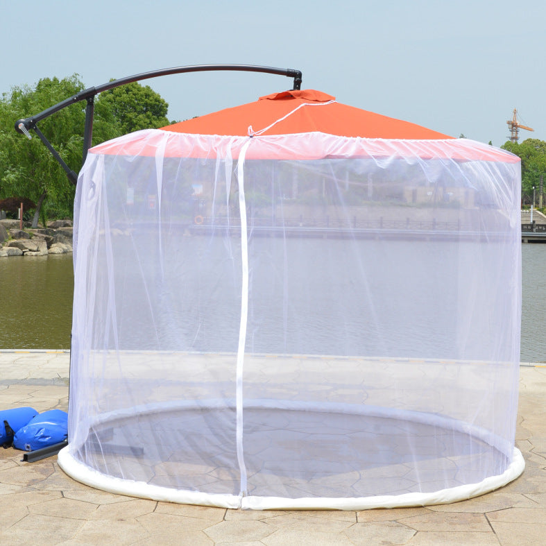 Patio Umbrella Mosquito Net - No Installation Needed